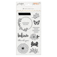 Jen Hadfield - Peaceful Heart Collection - Clear Acrylic Stamps