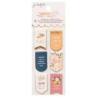 Jen Hadfield - Peaceful Heart Collection - Magnetic Bookmarks with Gold Foil Accents