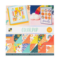 Die Cuts with a View - 12 x 12 Double Sided Paper Stack - Color Pop