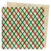 Vicki Boutin - Evergreen and Holly Collection - Christmas - 12 x 12 Double Sided Paper - Gifts of Joy
