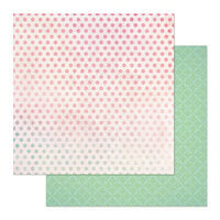 BoBunny - Brighton Collection - 12 x 12 Double Sided Paper - Love Match