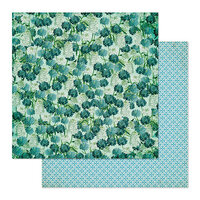 BoBunny - Brighton Collection - 12 x 12 Double Sided Paper - Hydrangea