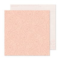 Crate Paper - Gingham Garden Collection - 12 x 12 Double Sided Paper - Lovely One