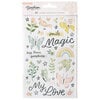 Crate Paper - Gingham Garden Collection - Sticker Book with Gold Foil Accents