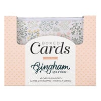 Crate Paper - Gingham Garden Collection - Boxed Cards
