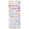 Paige Evans - Blooming Wild Collection - Thickers - Phrases - Radiant