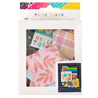 Paige Evans - Blooming Wild Collection - Embellishments - Collage Tiles