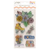 Jen Hadfield - Flower Child Collection - Clear Acrylic Stamps