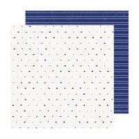 Heidi Swapp - Set Sail Collection - 12 x 12 Double Sided Paper - Tiny Flags