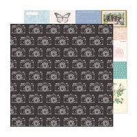 Maggie Holmes - Woodland Grove Collection - 12 x 12 Double Sided Paper - Snapshot