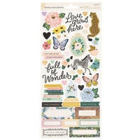 Maggie Holmes - Woodland Grove Collection - 6 x 12 Cardstock Stickers