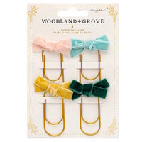 Maggie Holmes - Woodland Grove Collection - Embellishments - Bow Clips