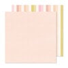 Crate Paper - Gingham Garden Collection - 12 x 12 Double Sided Paper - Love This
