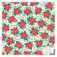 Paige Evans - Sugarplum Wishes Collection - 12 x 12 Specialty Paper - Acetate with Red Foil