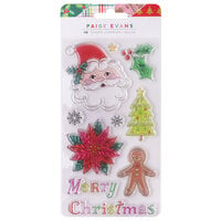 Paige Evans - Sugarplum Wishes Collection - Clear Acrylic Stamps