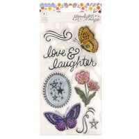 Crate Paper - Moonlight Magic Collection - Clear Acrylic Stamps