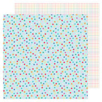 Pebbles - All The Cake Collection - 12 x 12 Double Sided Paper - Confetti