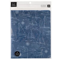 Heidi Swapp - Set Sail Collection - Notebooks - Sailboats