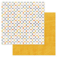 American Crafts - Farmstead Harvest Collection - 12 x 12 Double Sided Paper - Quilt