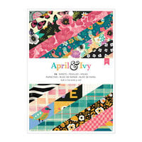 American Crafts - April and Ivy Collection - 6 x 8 Paper Pad