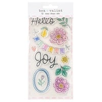 Bea Valint - Poppy and Pear Collection - Clear Acrylic Stamps