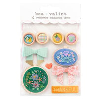 Bea Valint - Poppy and Pear Collection - Embellishment Kit