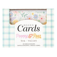 Bea Valint - Poppy and Pear Collection - Boxed Cards