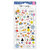 American Crafts - Life Of The Party Collection - Puffy Stickers - Icons - Gold Foil