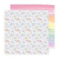 Celes Gonzalo - Rainbow Avenue Collection - 12 x 12 Double Sided Paper - Rainbow Ave