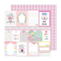 Celes Gonzalo - Rainbow Avenue Collection - 12 x 12 Double Sided Paper - Dream Day