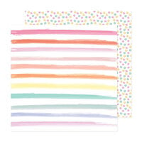 Celes Gonzalo - Rainbow Avenue Collection - 12 x 12 Double Sided Paper - My Rainbow