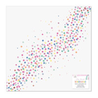 Celes Gonzalo - Rainbow Avenue Collection - 12 x 12 Specialty Paper - Vellum and Rose Gold Foil