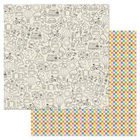 American Crafts - Coast-To-Coast Collection - 12 x 12 Double Sided Paper - All Packed