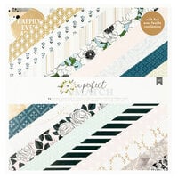 American Crafts - A Perfect Match Collection - 12 x 12 Paper Pad