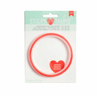 American Crafts - Sticky Thumb Collection - Adhesives - Super Sticky Red Tape - 0.25 Inches - 5 Yards