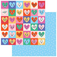 American Crafts - Cutie Pie Collection - 12 x 12 Double Sided Paper - You're Cute