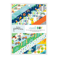 Pebbles - Cool Boy Collection - 6 x 8 Paper Pad