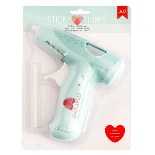 American Crafts - Sticky Thumb Collection - Cordless Hot Glue Gun