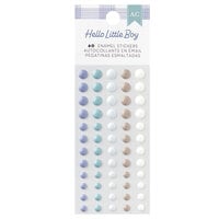 American Crafts - Hello Little Boy Collection - Enamel Dots