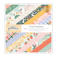 Pebbles - Sunny Bloom Collection - 12 x 12 Paper Pad