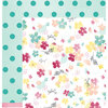 American Crafts - Documentary Collection - 12 x 12 Double Sided Paper - Blossom