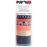 American Crafts - Flags And Frills Collection - Washi Tape