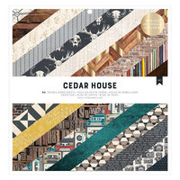 American Crafts - Cedar House Collection - 12 x 12 Paper Pad