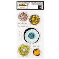 Vicki Boutin - Mixed Media Collection - Clear Acrylic Stamps - Circles