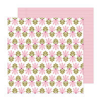 Pink Paislee - Joyful Notes Collection - 12 x 12 Double Sided Paper - Choose Kindness