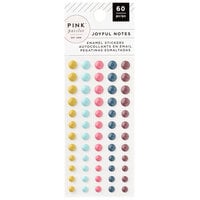 Pink Paislee - Joyful Notes Collection - Enamel Dots