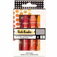 Vicki Boutin - All The Good Things Collection - Mediums - Art Crayons - Set 1 - Warm