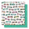 Crate Paper - Wild Heart Collection - 12 x 12 Double Sided Paper - Daze