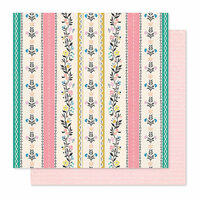 Crate Paper - Willow Lane Collection - 12 x 12 Double Sided Paper - Bright Days