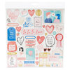 Crate Paper - La La Love Collection - 12 x 12 Chipboard Stickers
